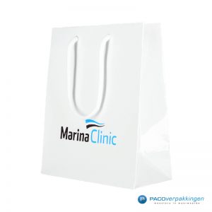 Luxe papieren draagtassen - Marina Clinic